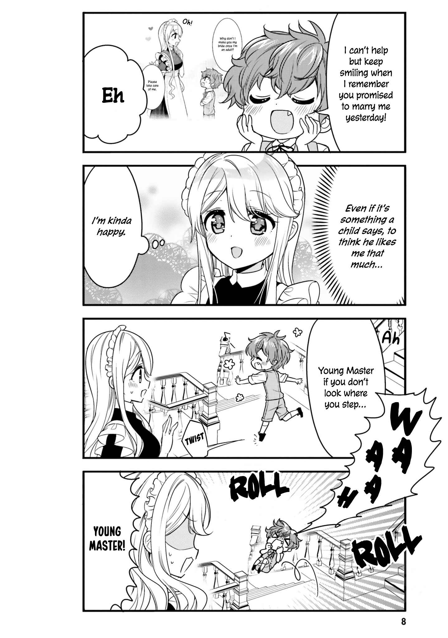 Tekito na Maid no Oneesan & Erasou de Ichizu na Botchan Chapter 11 - Page 9