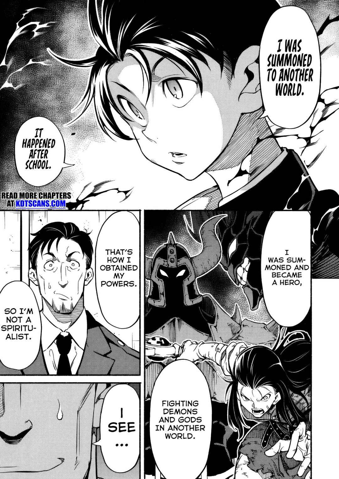 Isekai kara Kikan Shitara Chikyuu mo Kanari Fantasy deshita. Ato, Make Heroine-domo Kocchi Minna. Chapter 2.1 - Page 14