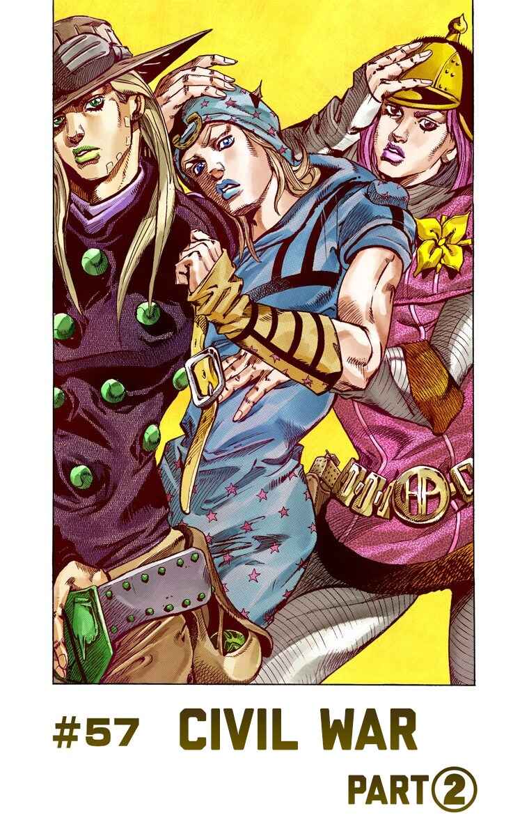 JoJo no Kimyou na Bouken: Part 7 - Steel Ball Run Color-ban Chapter 57 - Page 2