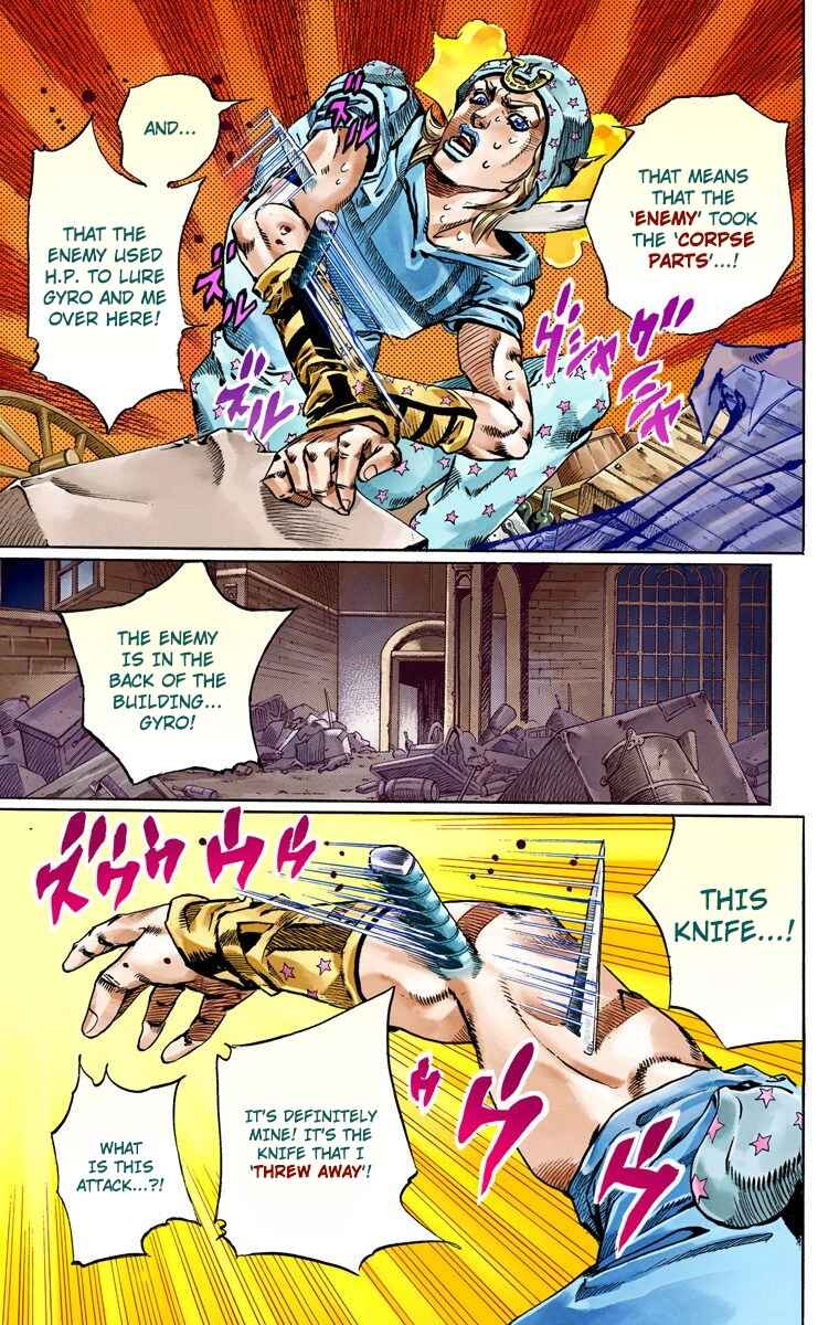 JoJo no Kimyou na Bouken: Part 7 - Steel Ball Run Color-ban Chapter 57 - Page 22