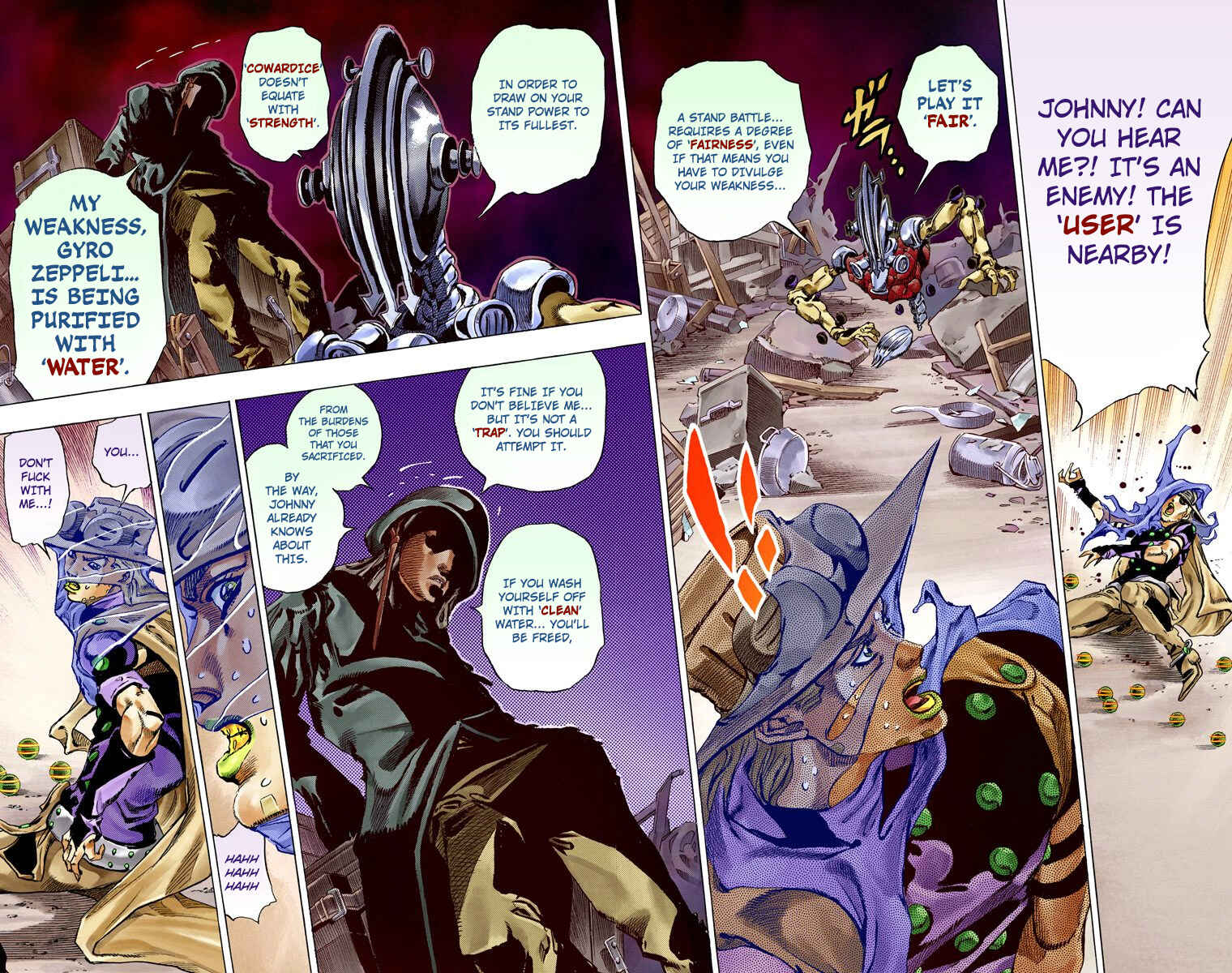 JoJo no Kimyou na Bouken: Part 7 - Steel Ball Run Color-ban Chapter 57 - Page 31