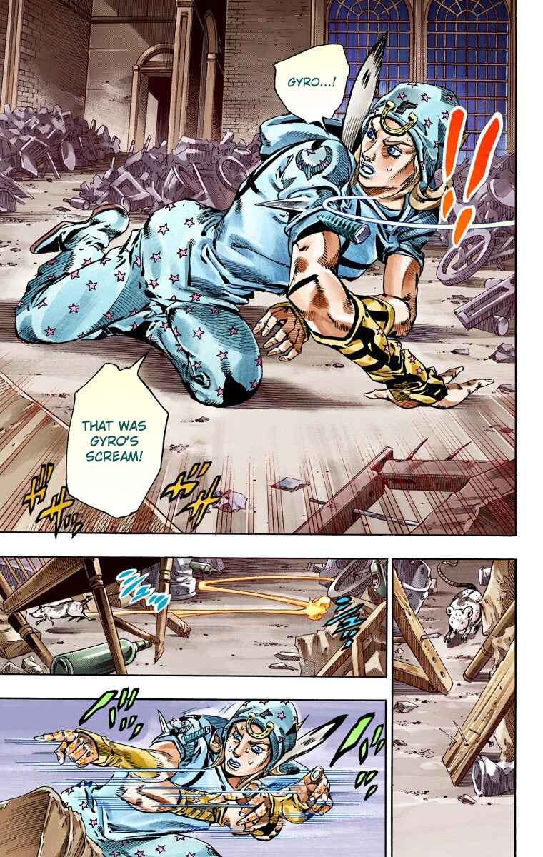JoJo no Kimyou na Bouken: Part 7 - Steel Ball Run Color-ban Chapter 57 - Page 35
