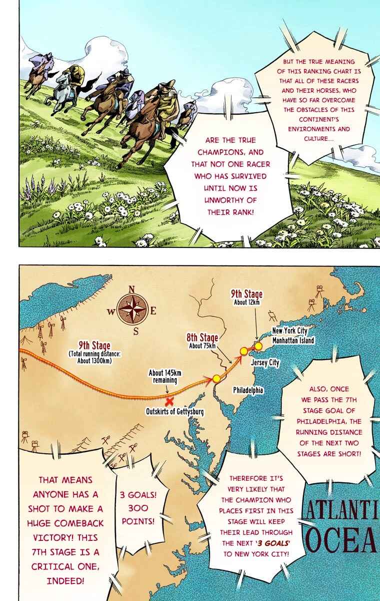 JoJo no Kimyou na Bouken: Part 7 - Steel Ball Run Color-ban Chapter 57 - Page 4