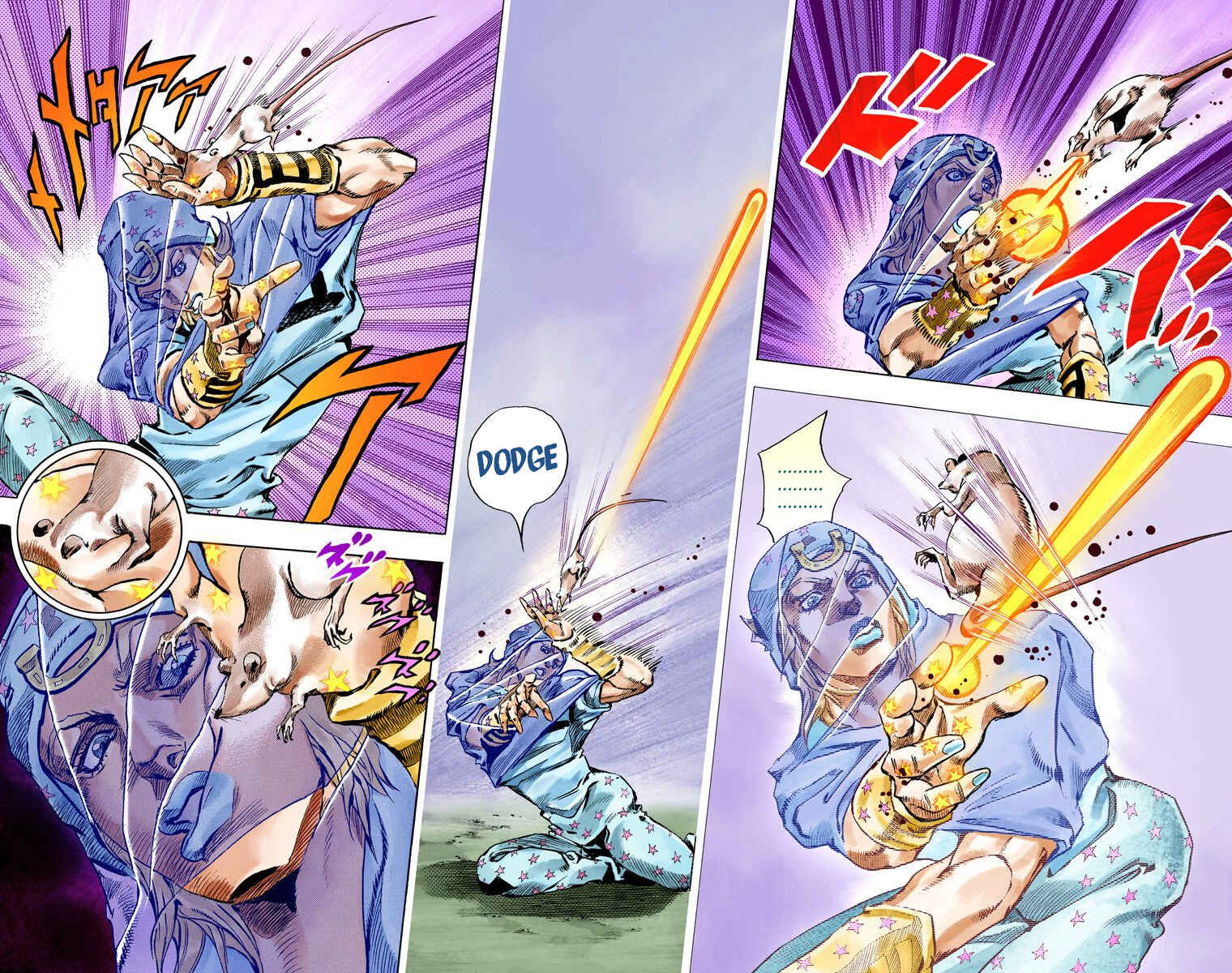 JoJo no Kimyou na Bouken: Part 7 - Steel Ball Run Color-ban Chapter 57 - Page 46