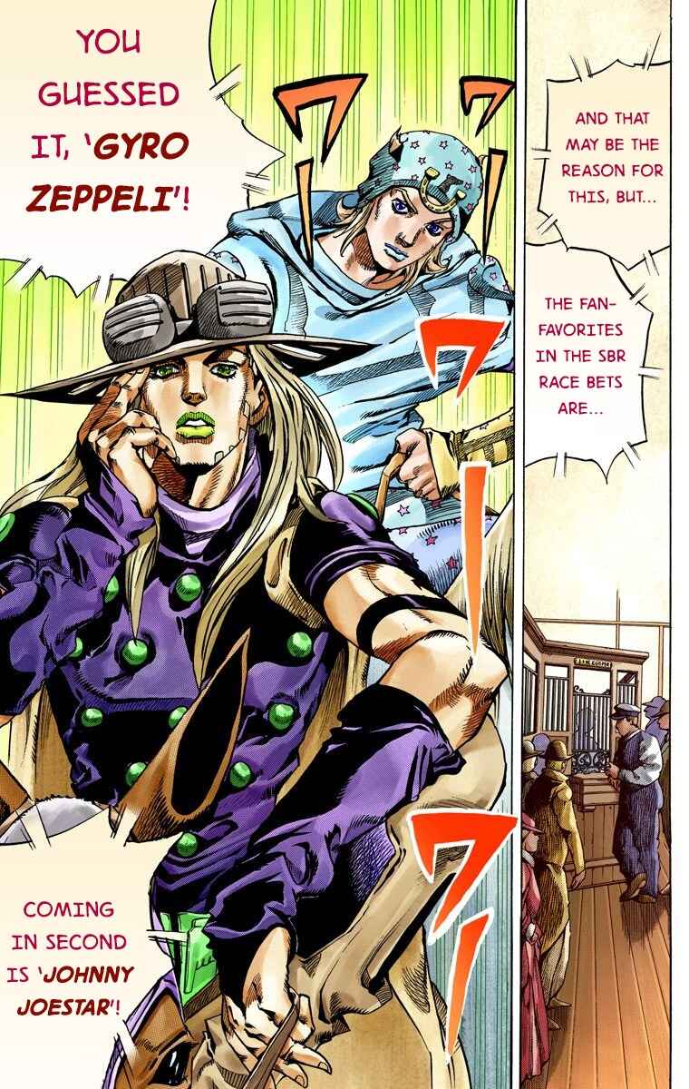 JoJo no Kimyou na Bouken: Part 7 - Steel Ball Run Color-ban Chapter 57 - Page 5