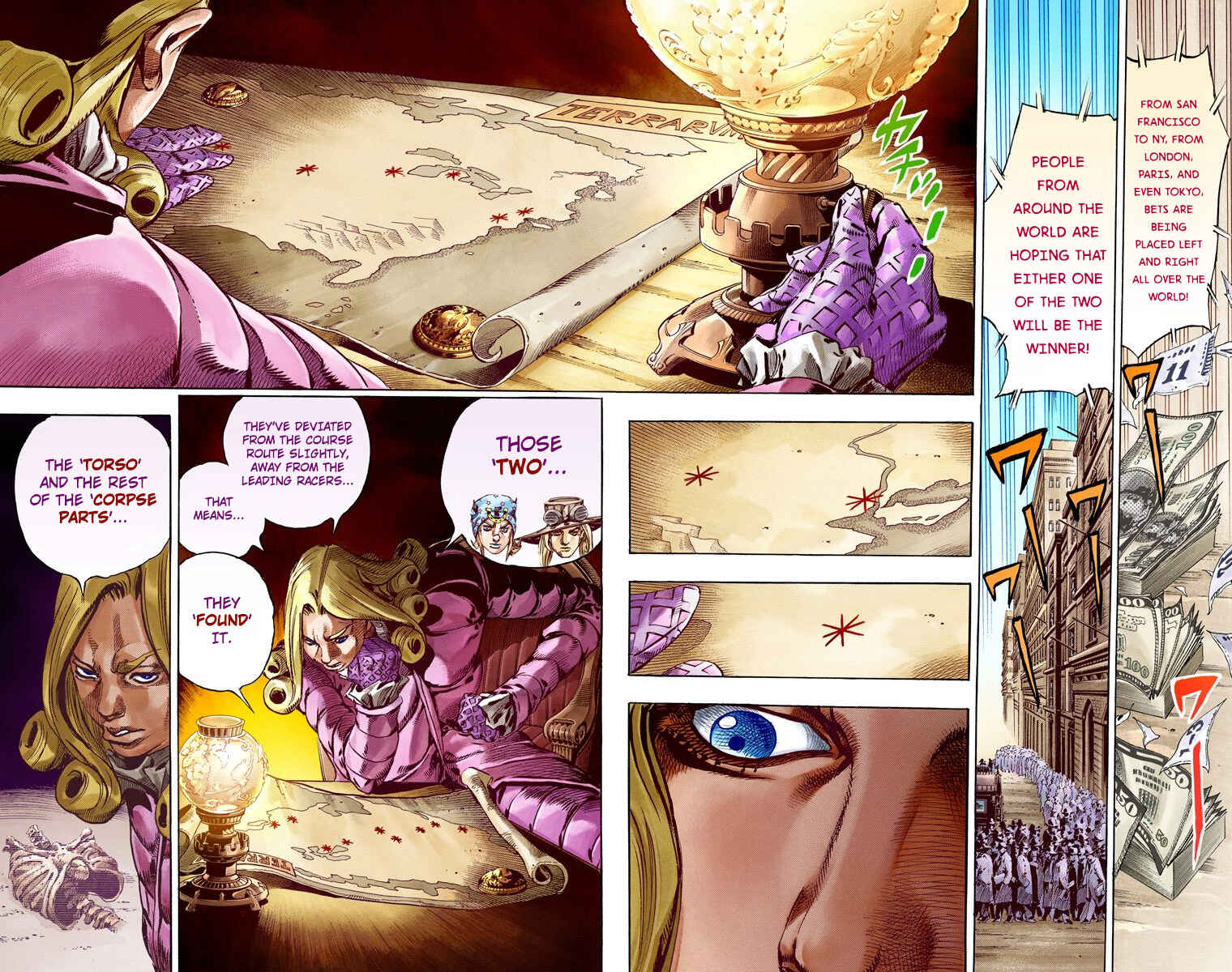 JoJo no Kimyou na Bouken: Part 7 - Steel Ball Run Color-ban Chapter 57 - Page 6