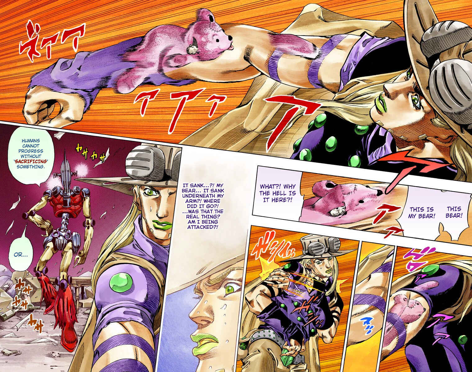 JoJo no Kimyou na Bouken: Part 7 - Steel Ball Run Color-ban Chapter 57 - Page 8