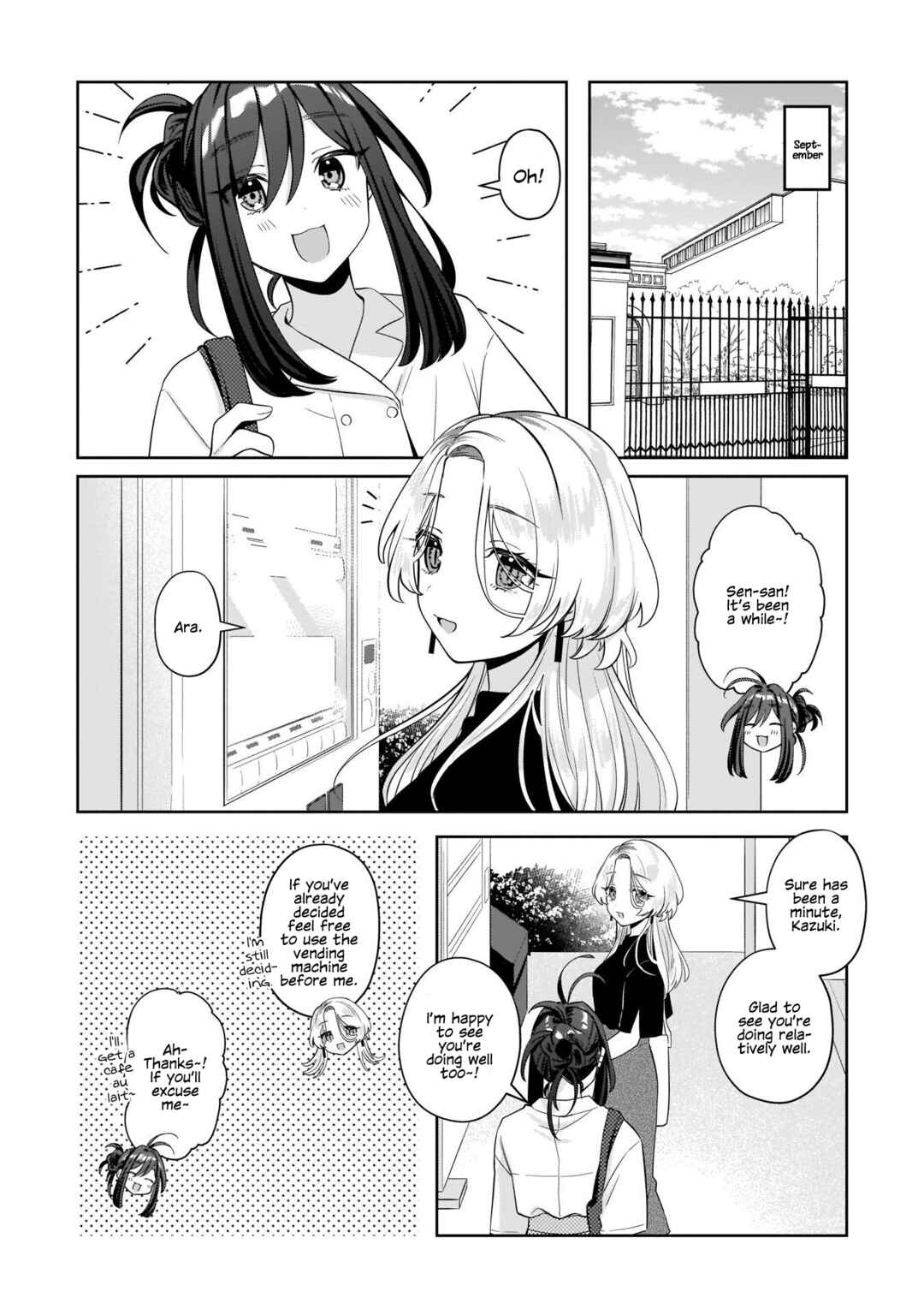 Oshi V ga Oshiego de Watashi ga Mama de!? Chapter 12 - Page 1