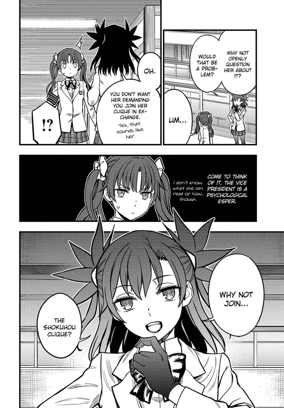 Toaru Majutsu no Index Gaiden - Toaru Kagaku no Mental Out Chapter 18 - Page 6
