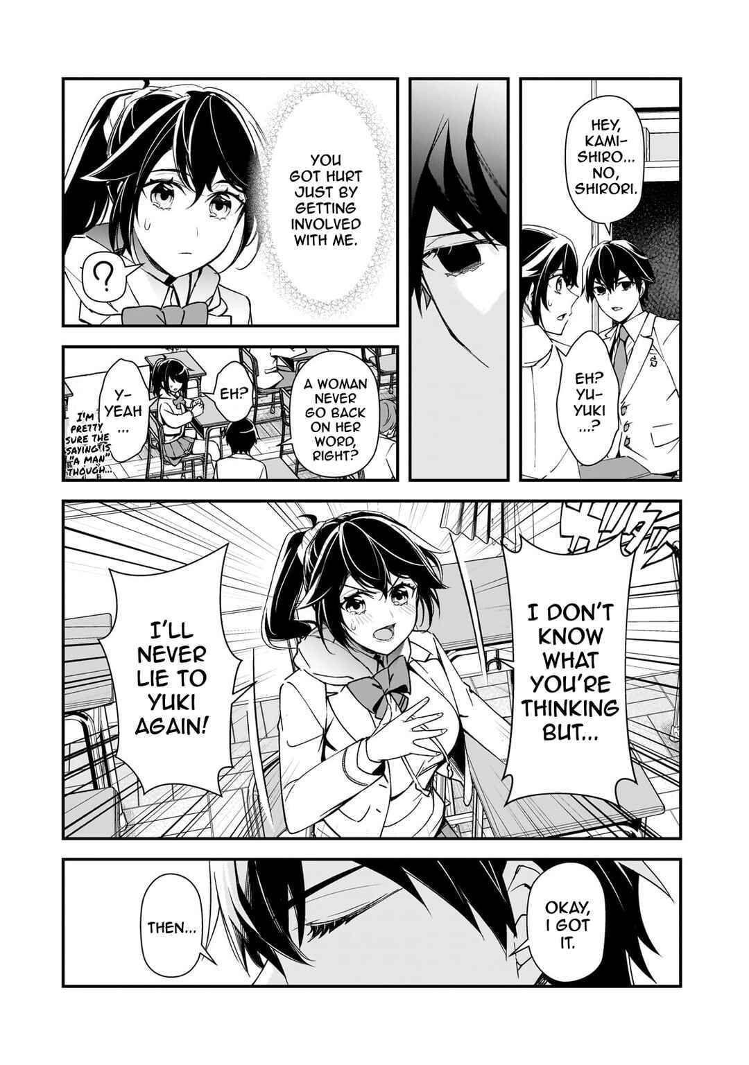 Ore ni Trauma wo Ataeta Joshi-tachi ga Chirachira Mitekuru kedo, Zannen desuga Teokure desu Chapter 15 - Page 44