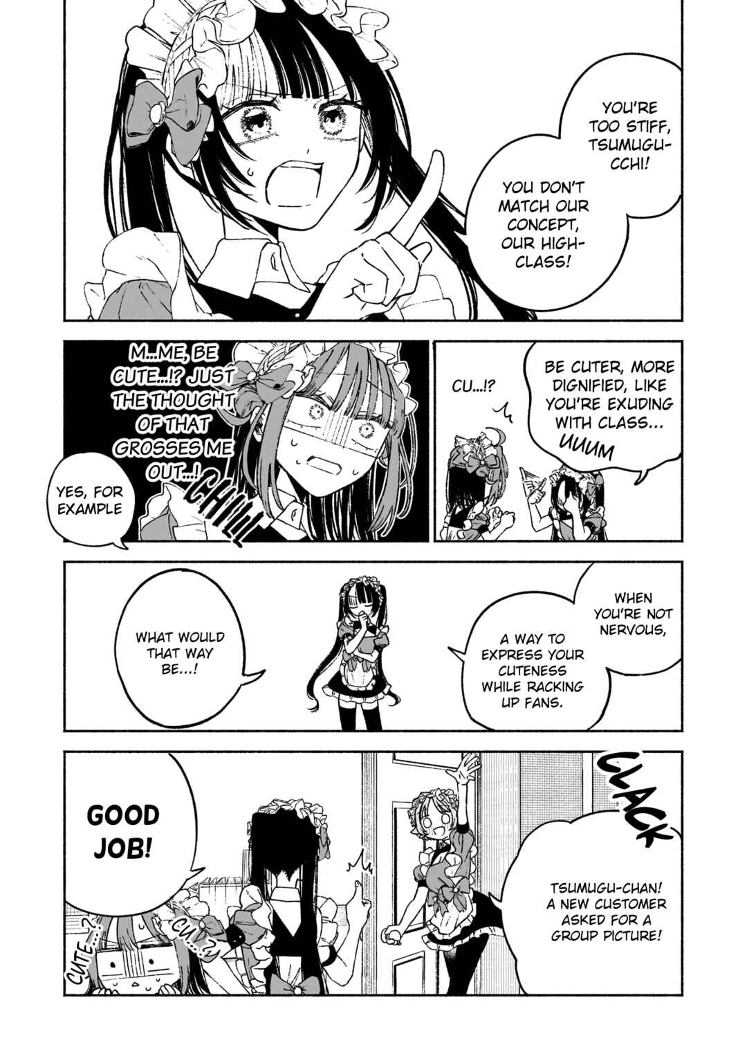 Con Cafe Jou wa Koi wo Kiru Chapter 3 - Page 13