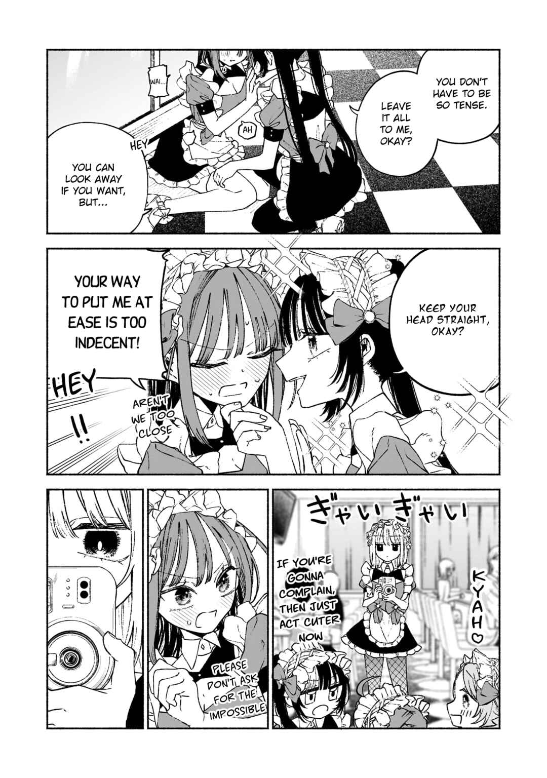 Con Cafe Jou wa Koi wo Kiru Chapter 3 - Page 15