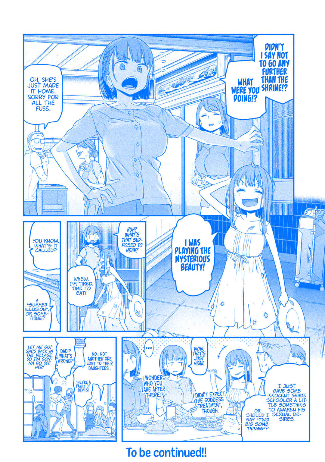 Getsuyoubi no Tawawa (Blue) (Fan Colored) Chapter 69 - Page 13