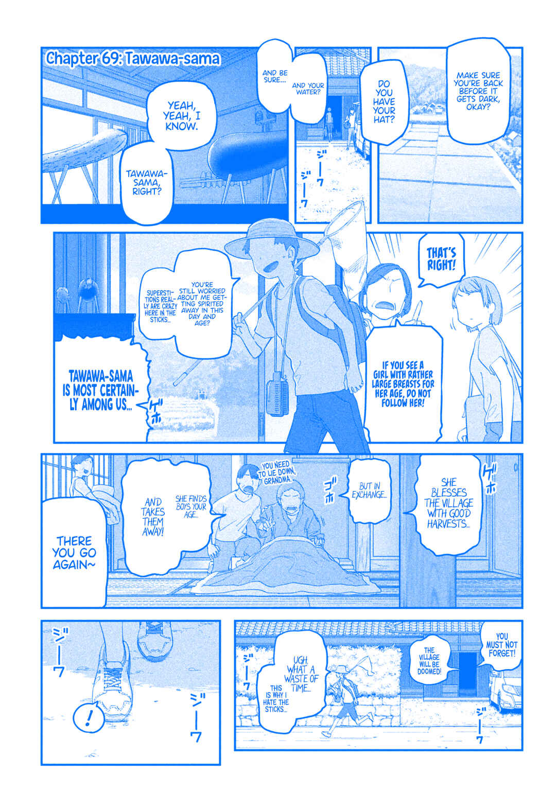 Getsuyoubi no Tawawa (Blue) (Fan Colored) Chapter 69 - Page 2