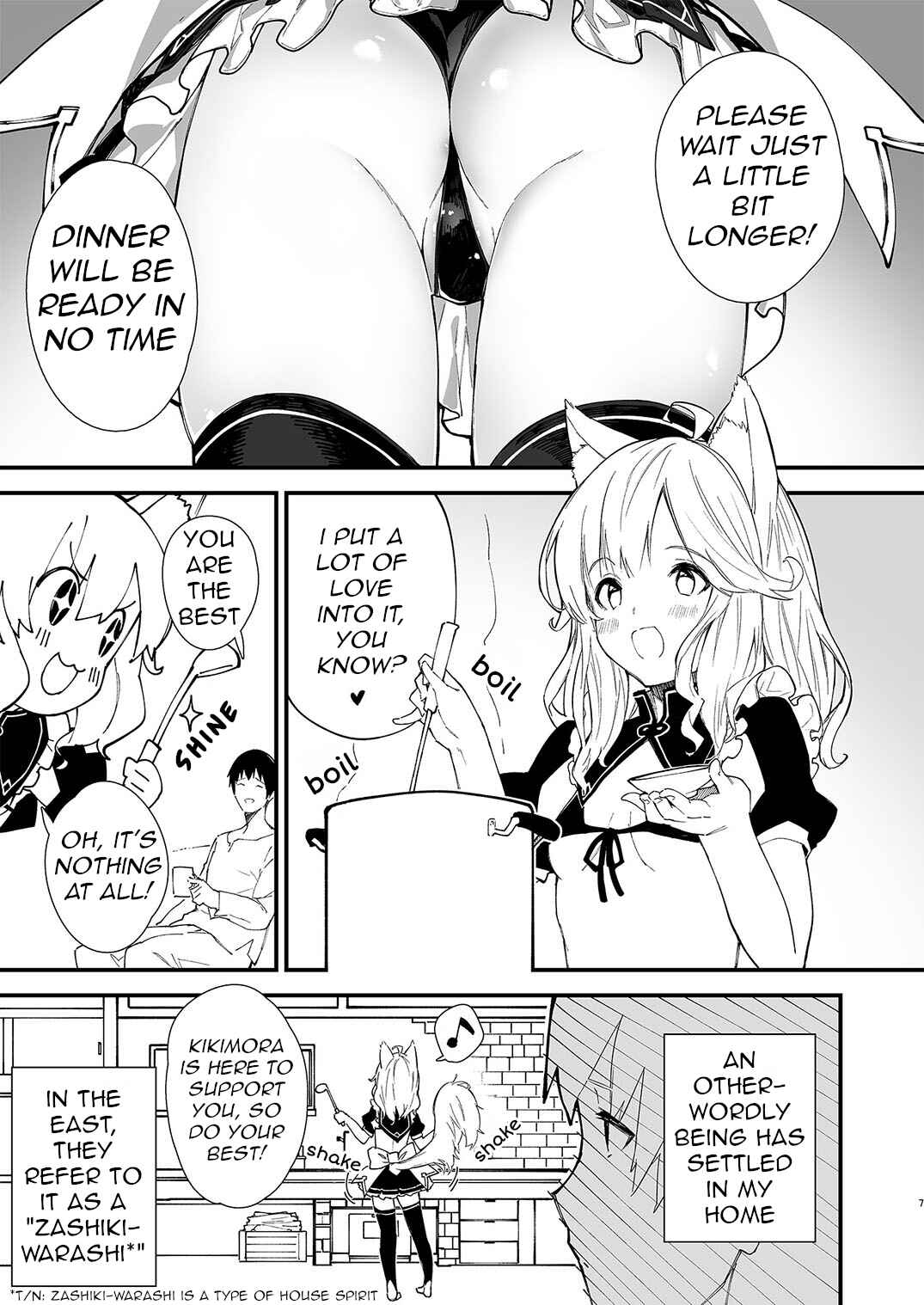 Kemomimi Meido ga Ie ni iru Chapter 1 - Page 4