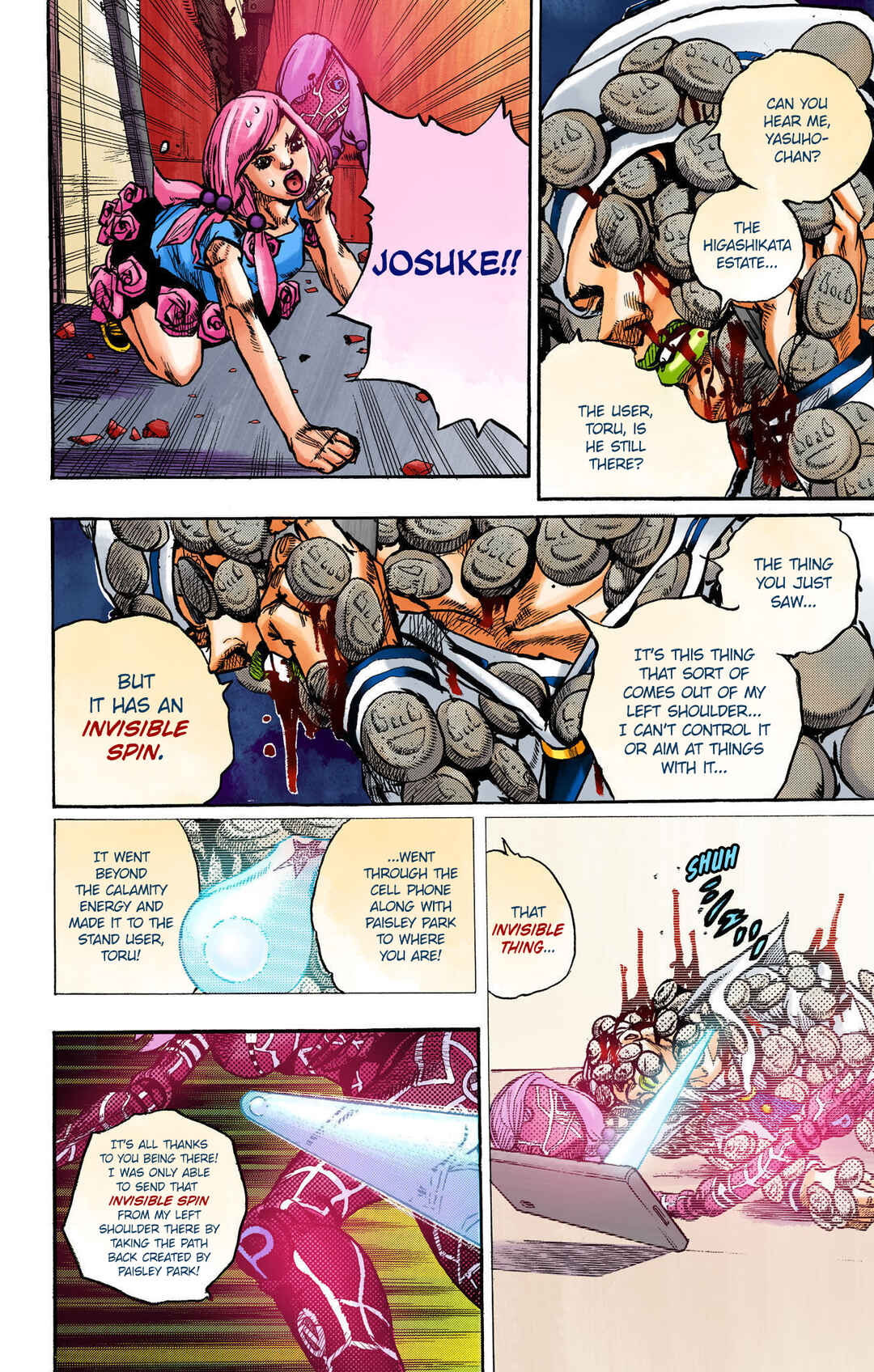 JoJo no Kimyou na Bouken: Part 8 - JoJolion Color-ban Chapter 106 - Page 14