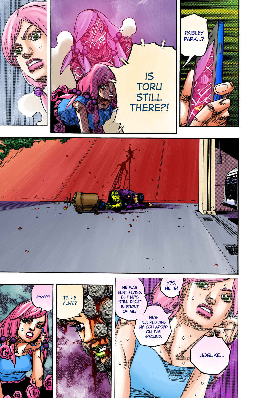 JoJo no Kimyou na Bouken: Part 8 - JoJolion Color-ban Chapter 106 - Page 15