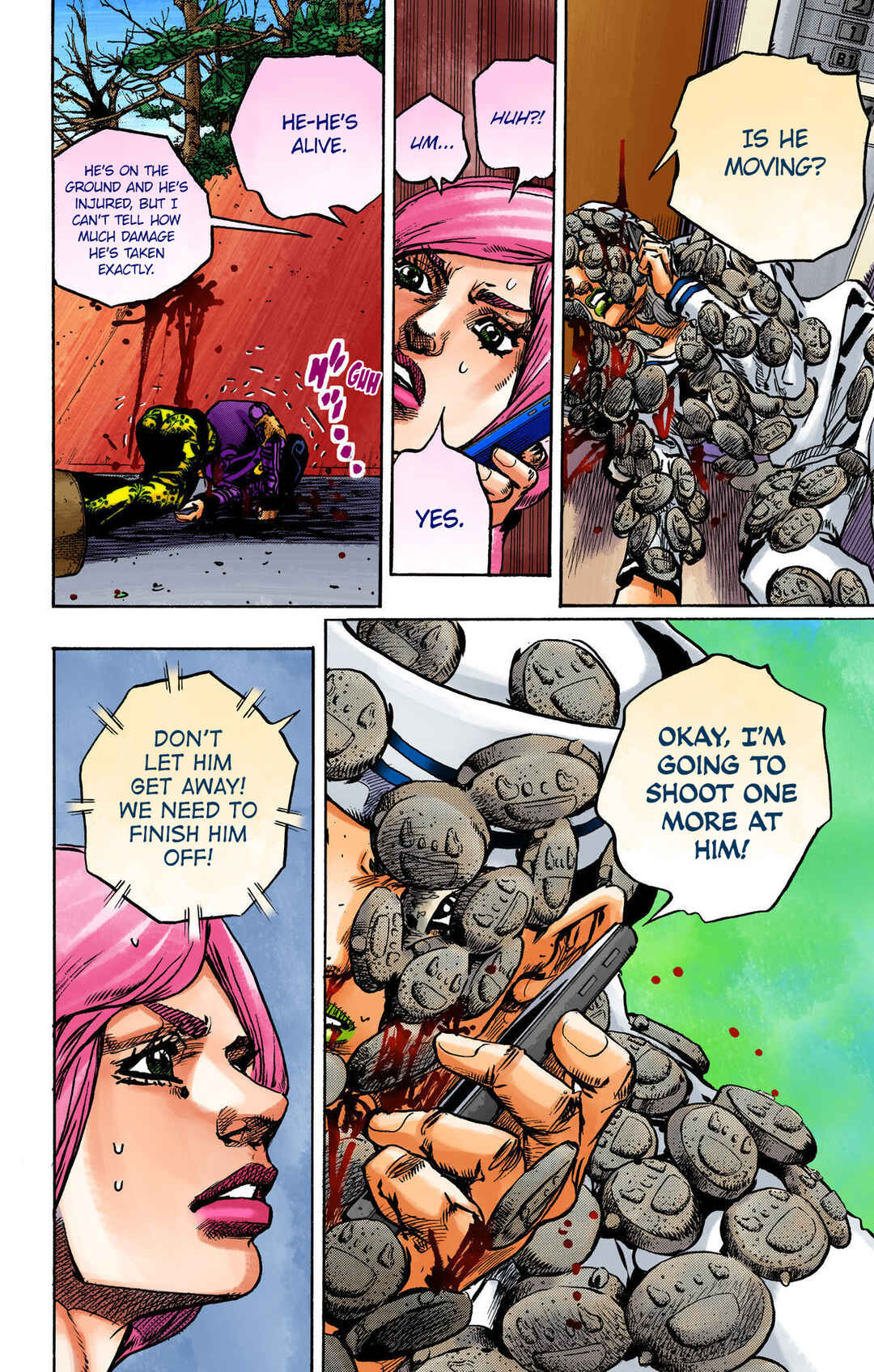 JoJo no Kimyou na Bouken: Part 8 - JoJolion Color-ban Chapter 106 - Page 16