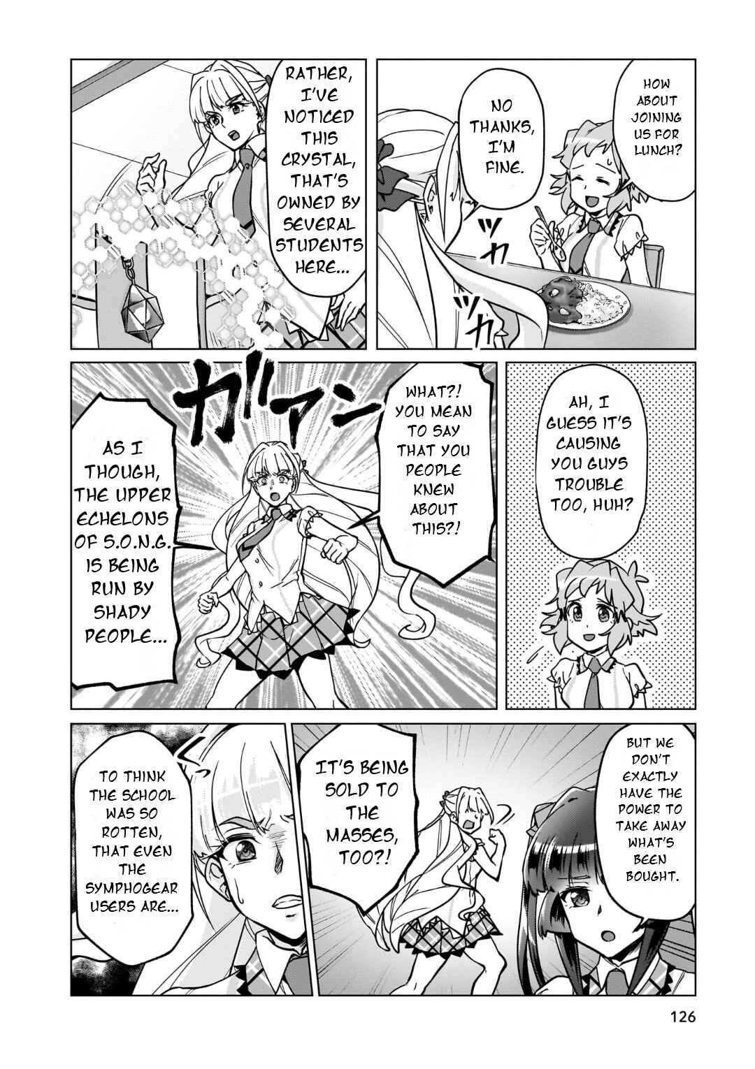 Senki Kanshoku Symphogear ~Shirabemeshi~ Chapter 32 - Page 11