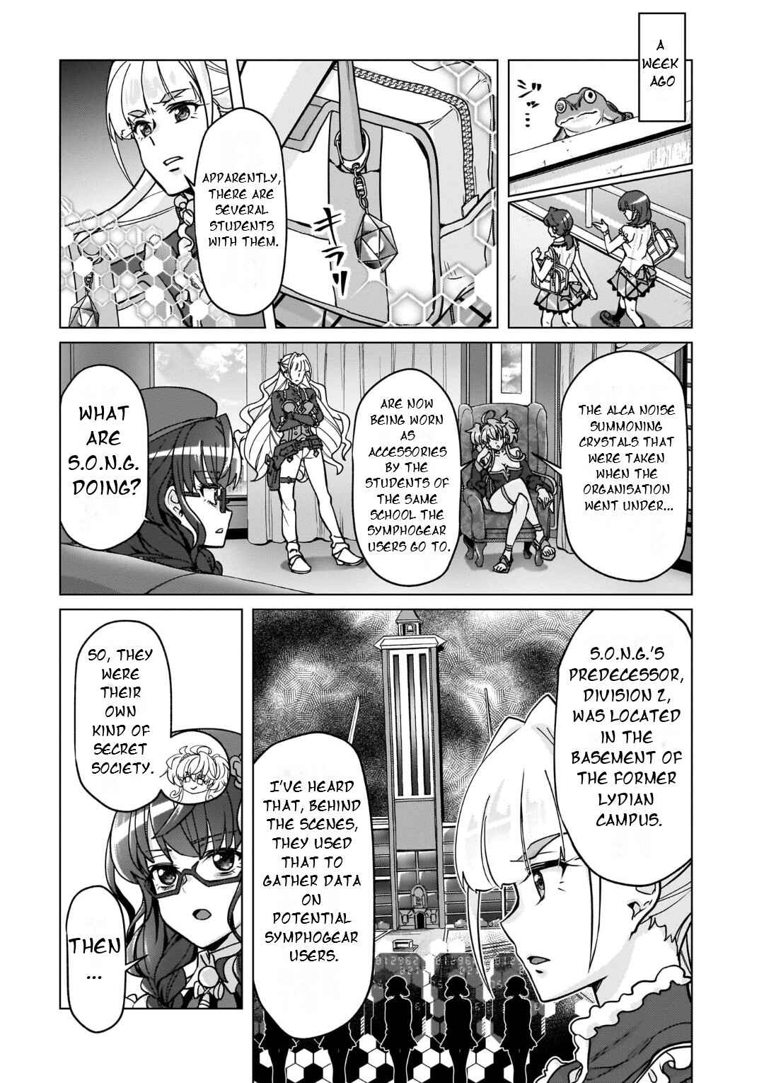 Senki Kanshoku Symphogear ~Shirabemeshi~ Chapter 32 - Page 4