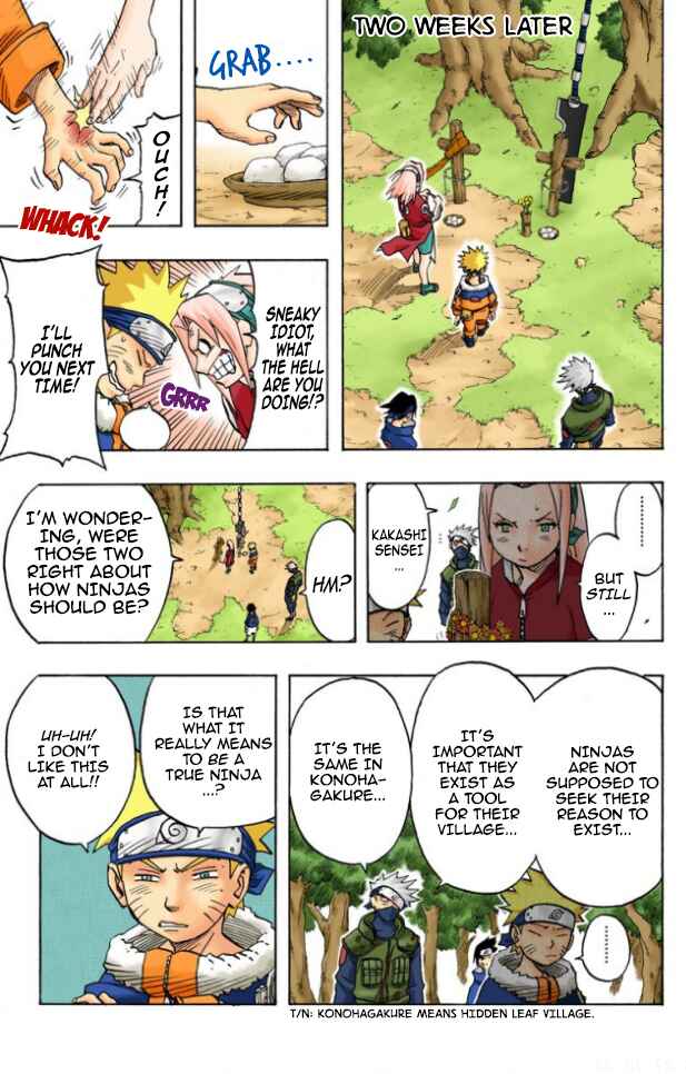 Naruto (Official Colored) Chapter 33 - Page 18