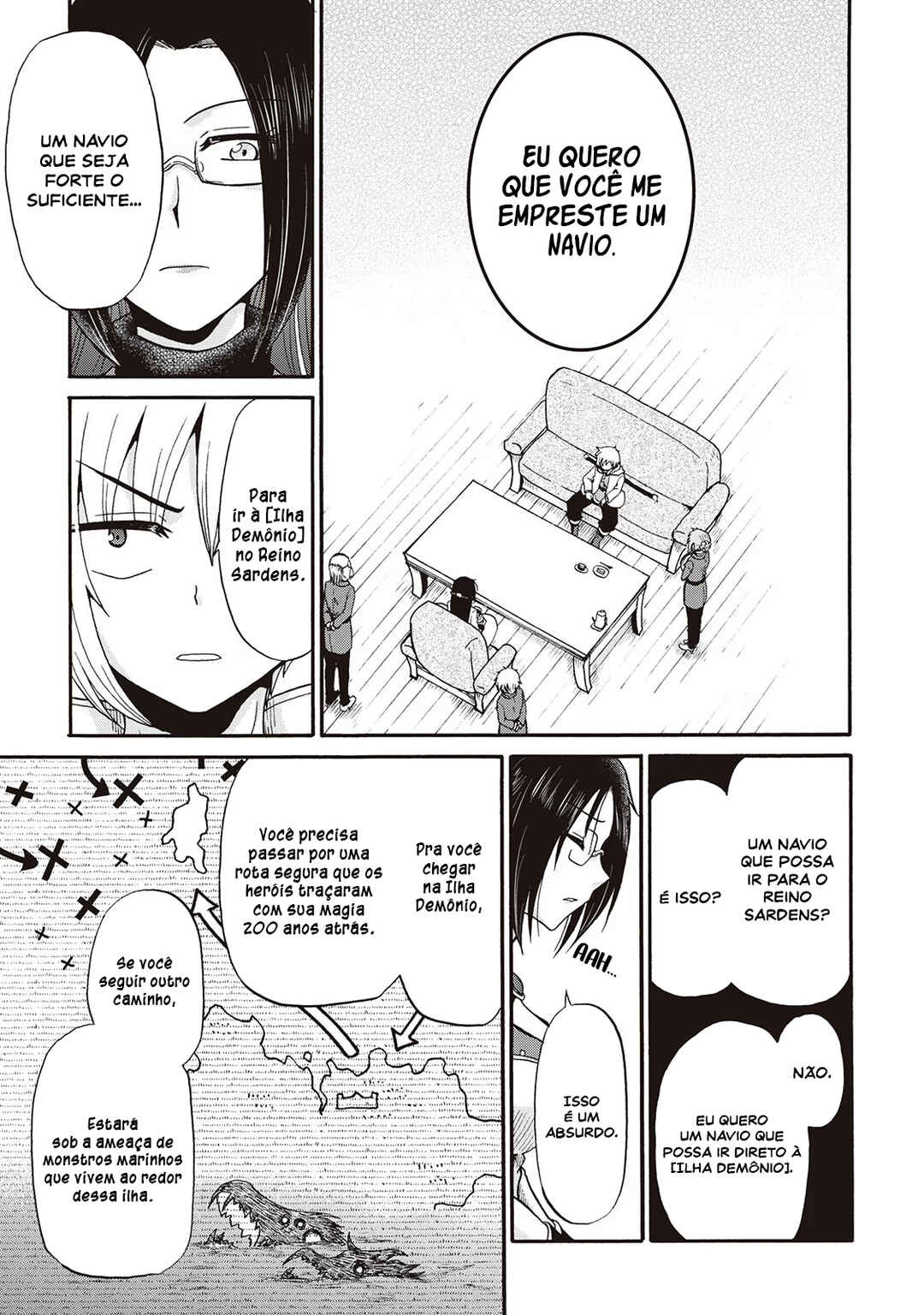 Zense wa Kentei. Konjou Kuzu Ouji Chapter 17 - Page 10
