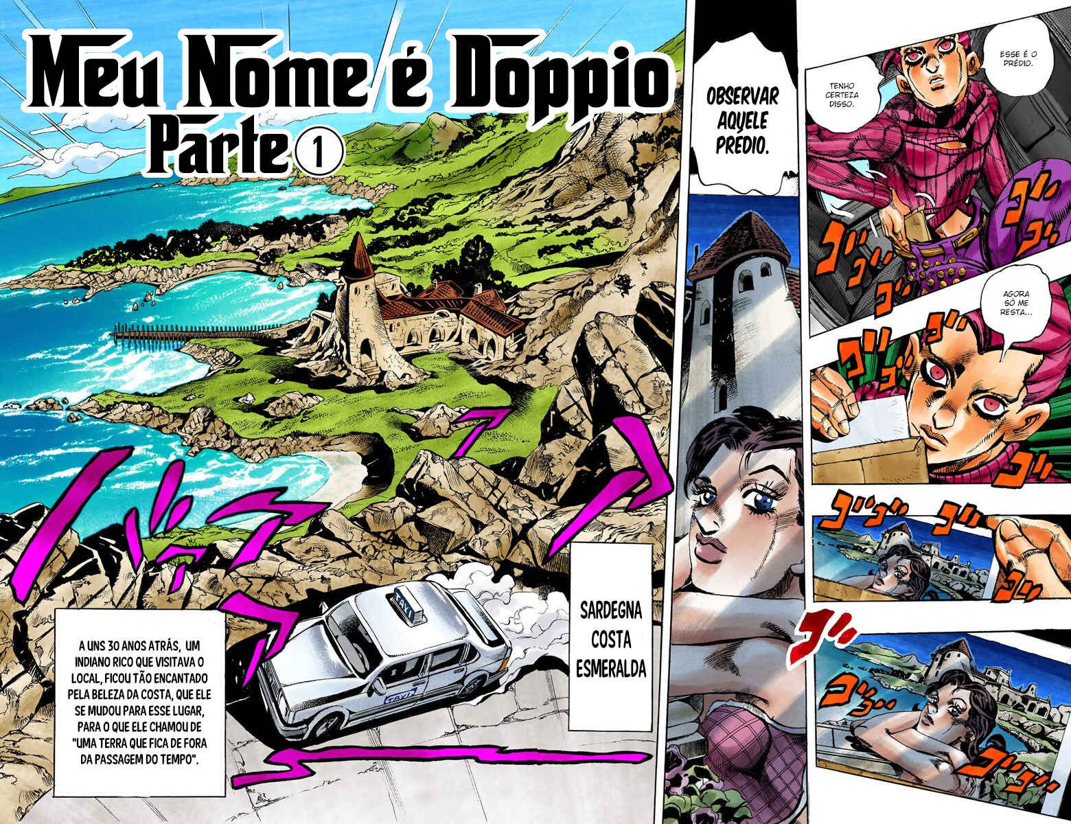 JoJo no Kimyou na Bouken: Part 5 - Ougon no Kaze Color-ban Chapter 103 - Page 2