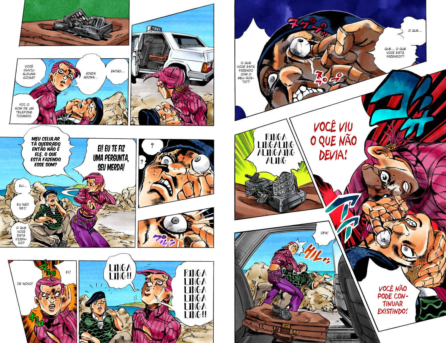 JoJo no Kimyou na Bouken: Part 5 - Ougon no Kaze Color-ban Chapter 103 - Page 7