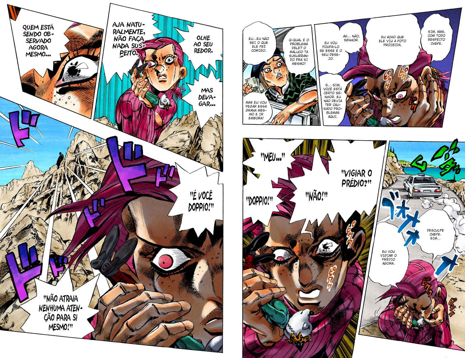 JoJo no Kimyou na Bouken: Part 5 - Ougon no Kaze Color-ban Chapter 103 - Page 9