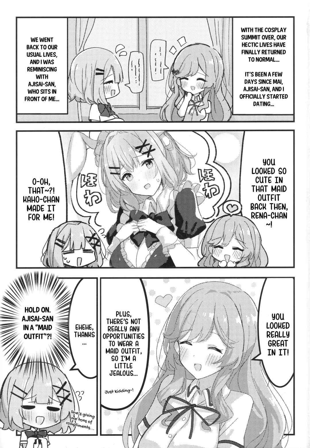 Kanojo ni Natte mo Oshi wa Oshi! Chapter ? - Page 2