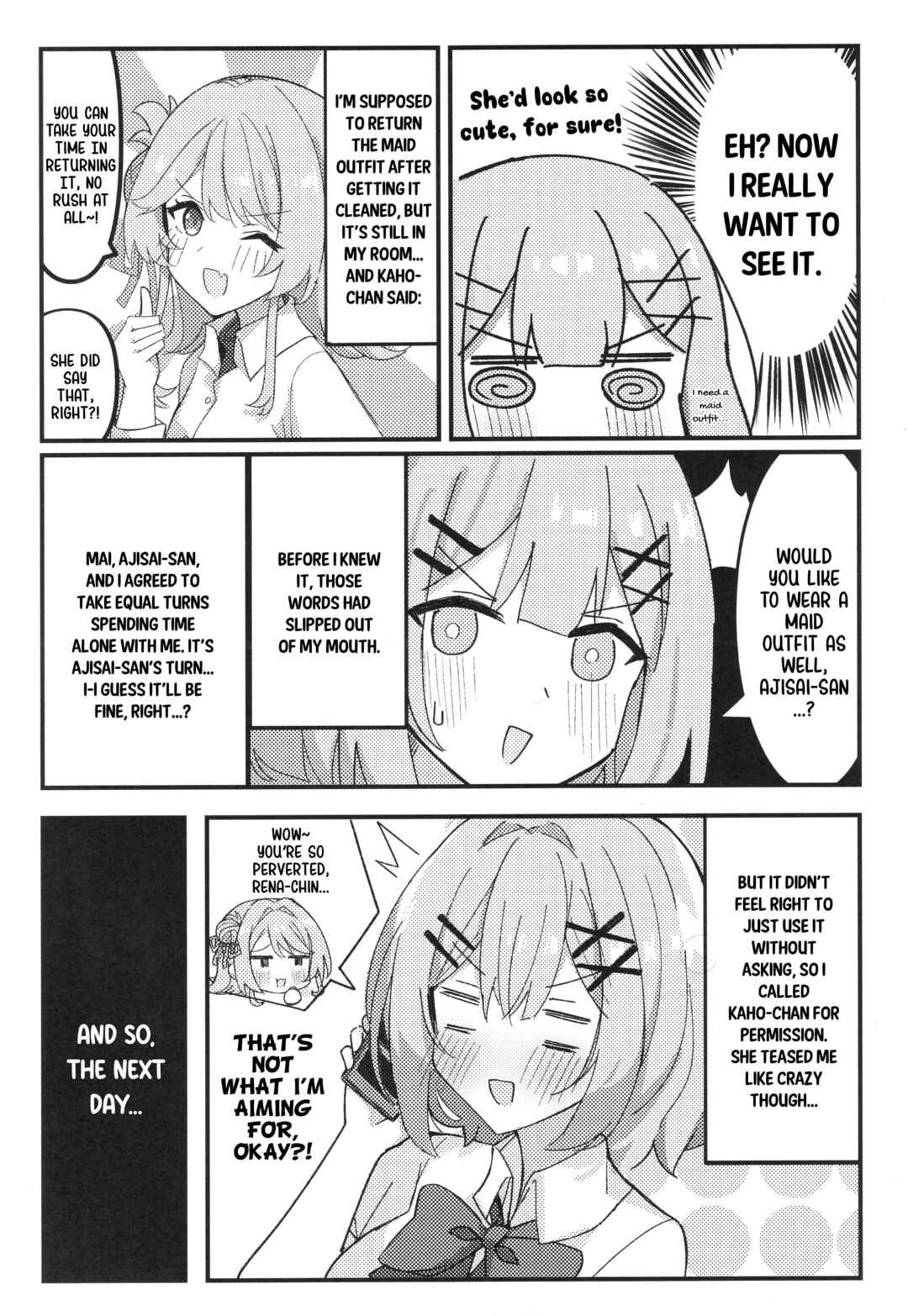 Kanojo ni Natte mo Oshi wa Oshi! Chapter ? - Page 3