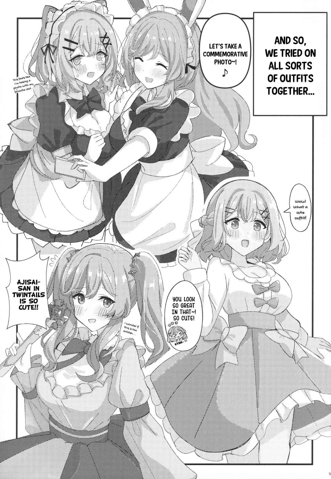 Kanojo ni Natte mo Oshi wa Oshi! Chapter ? - Page 8