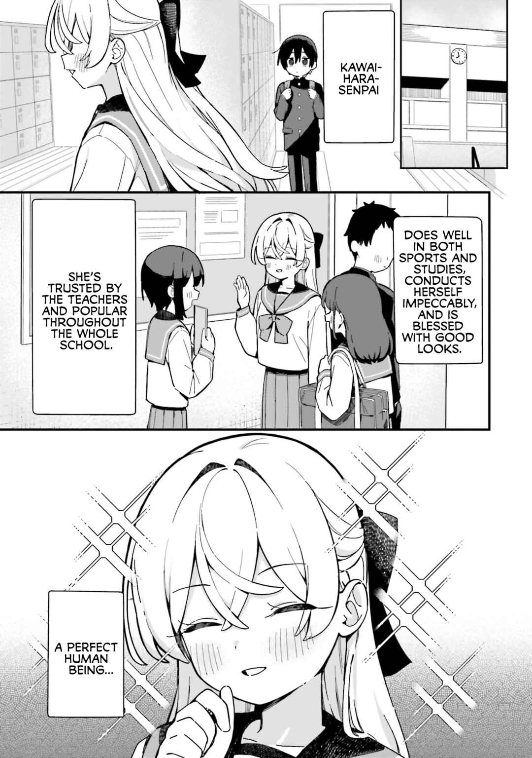 Kawaihara-senpai wa Kawaii (Saotome-kun) ga Suki! Chapter 2 - Page 1