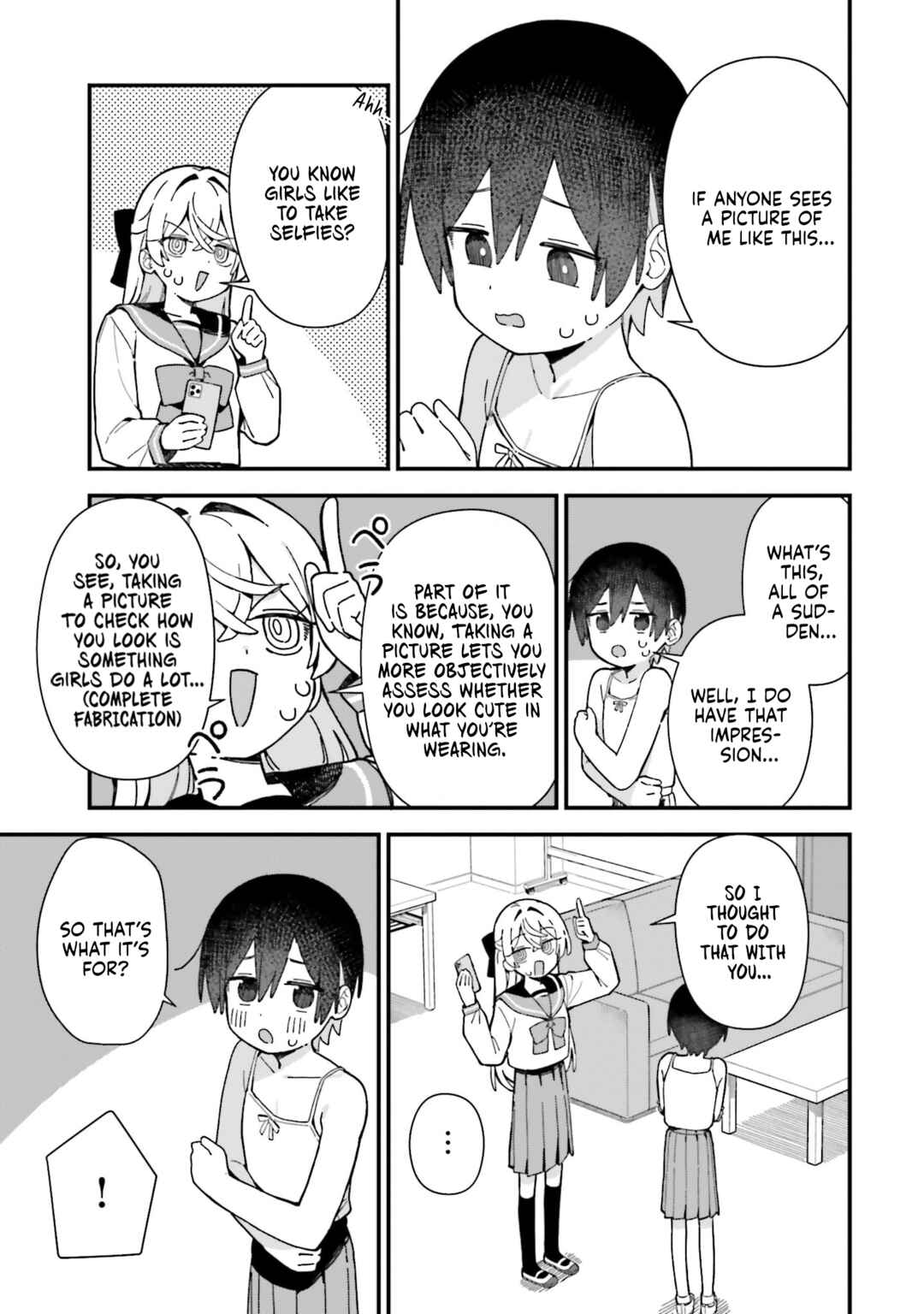 Kawaihara-senpai wa Kawaii (Saotome-kun) ga Suki! Chapter 2 - Page 11