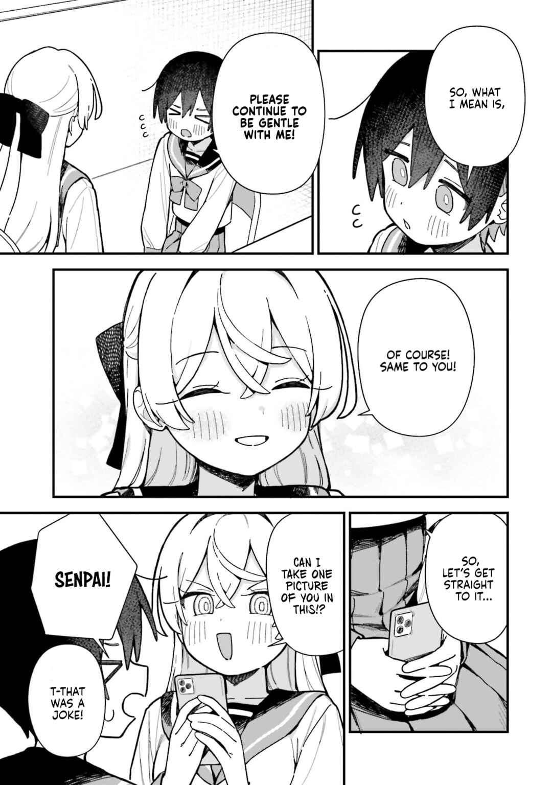 Kawaihara-senpai wa Kawaii (Saotome-kun) ga Suki! Chapter 2 - Page 21