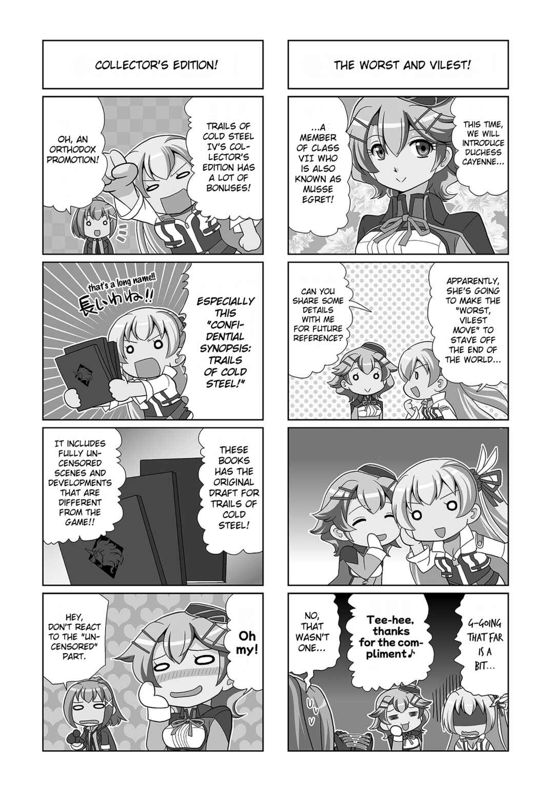 Motto Atsumare! Falcom Gakuen Chapter 13.5 - Page 9