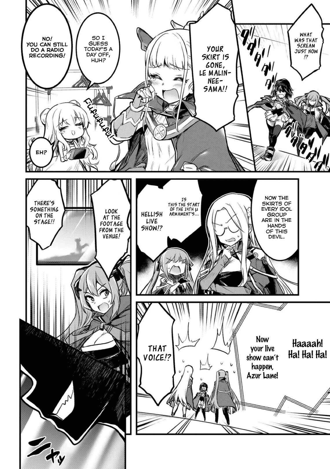 Azur Lane Comic Anthology Breaking!! Chapter 33 - Page 6