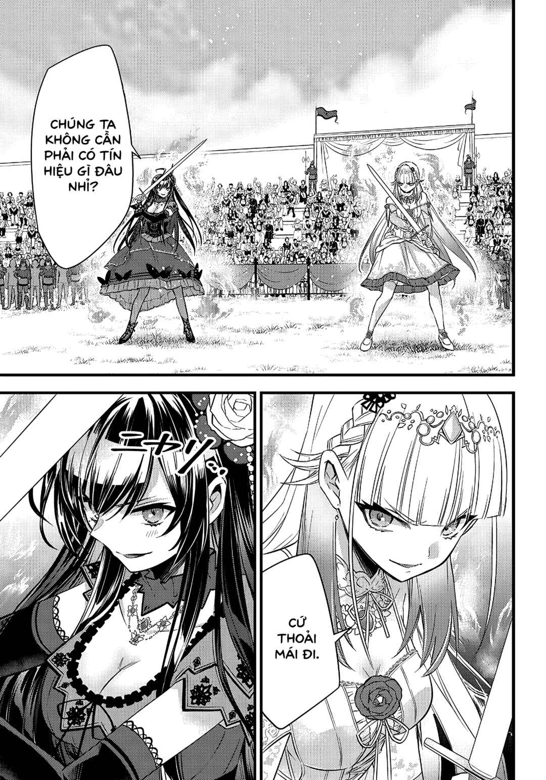 Savage Fang Ojou-sama: Shijou Saikyou no Youhei wa Shijou Saikyou no Bougyaku Reijou to Natte Nidome no Sekai o Musou suru Chapter 8 - Page 3