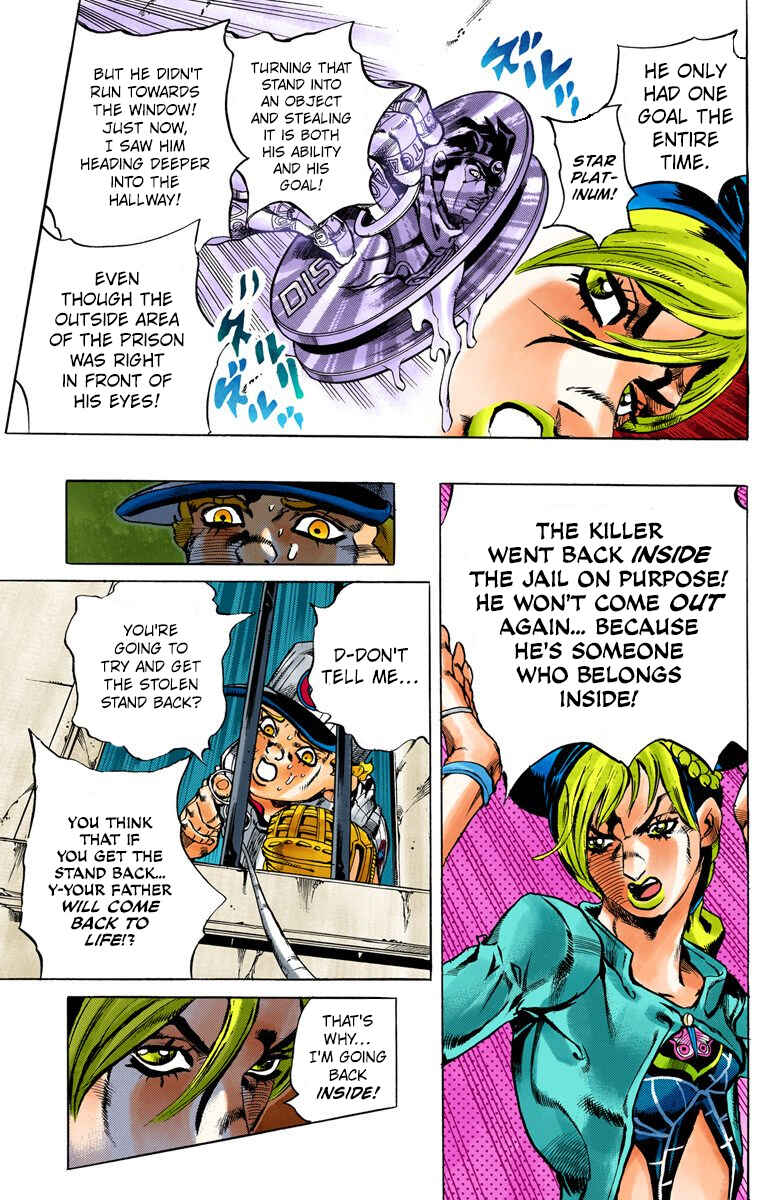JoJo no Kimyou na Bouken: Part 6 - Stone Ocean Color-ban Chapter 20 - Page 14