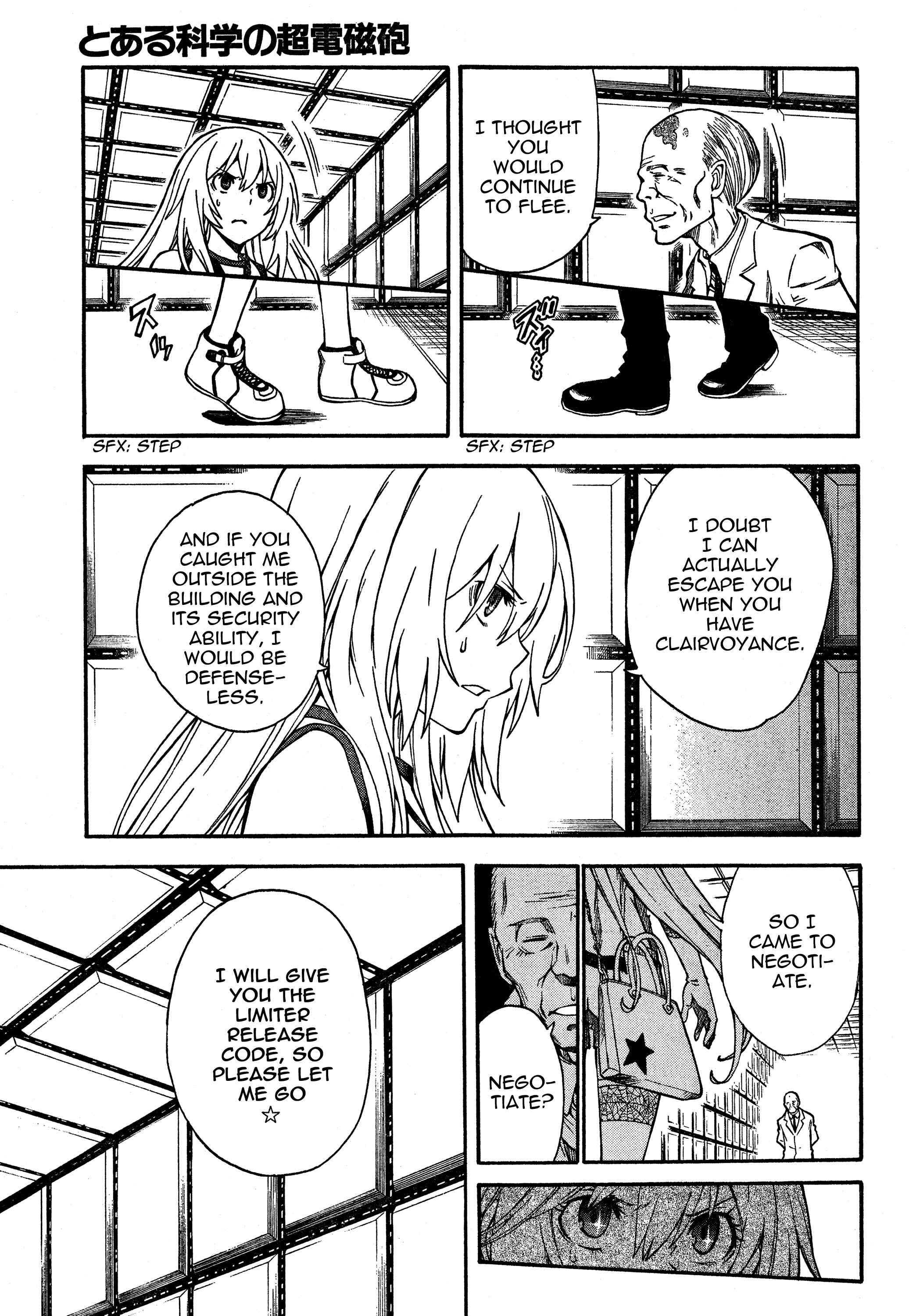 Toaru Majutsu no Index Gaiden: Toaru Kagaku no Railgun Chapter 66 - Page 11