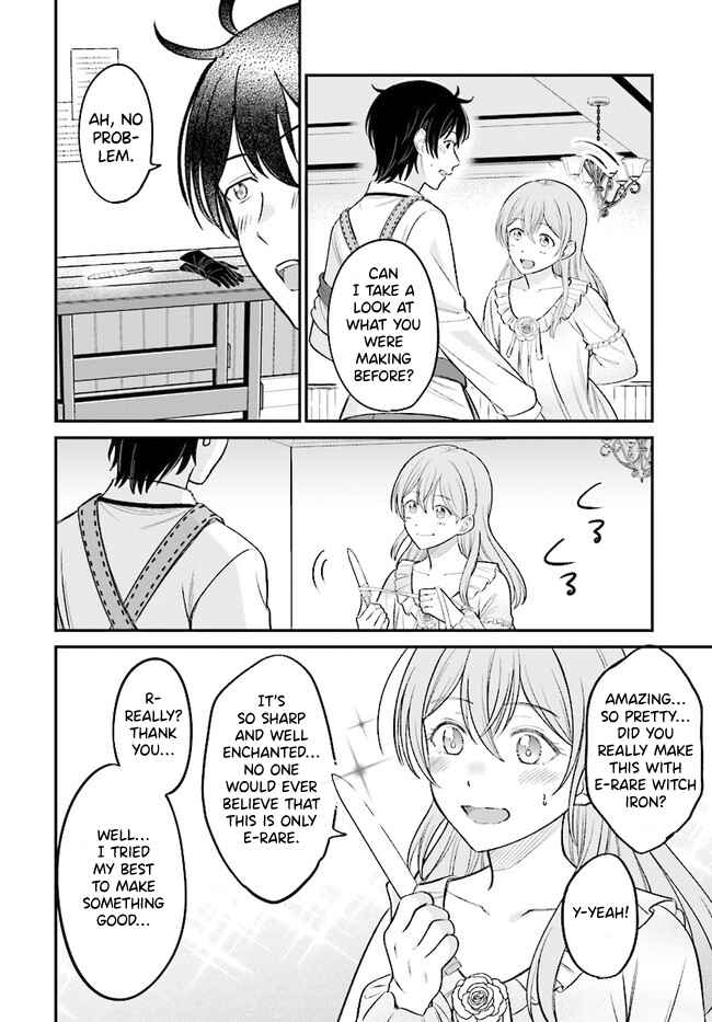 Kyuutei Kajishi no Shiawase na Nichijou ~Black na Shokuba wo Tsuihou Saretaga, Ringoku de Koushaku Reijou ni Dekiaisarenagara White na Seikatsu Okurimasu~ Chapter 4.1 - Page 3