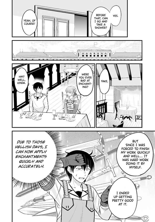 Kyuutei Kajishi no Shiawase na Nichijou ~Black na Shokuba wo Tsuihou Saretaga, Ringoku de Koushaku Reijou ni Dekiaisarenagara White na Seikatsu Okurimasu~ Chapter 4.1 - Page 9