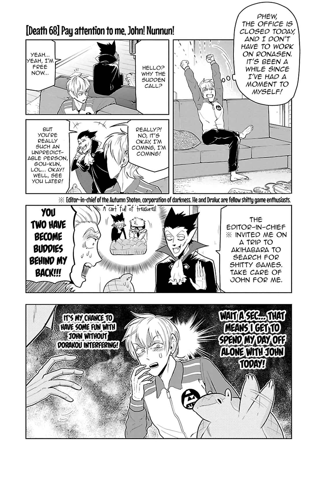 Kyuuketsuki Sugu Shinu Chapter 68 - Page 1