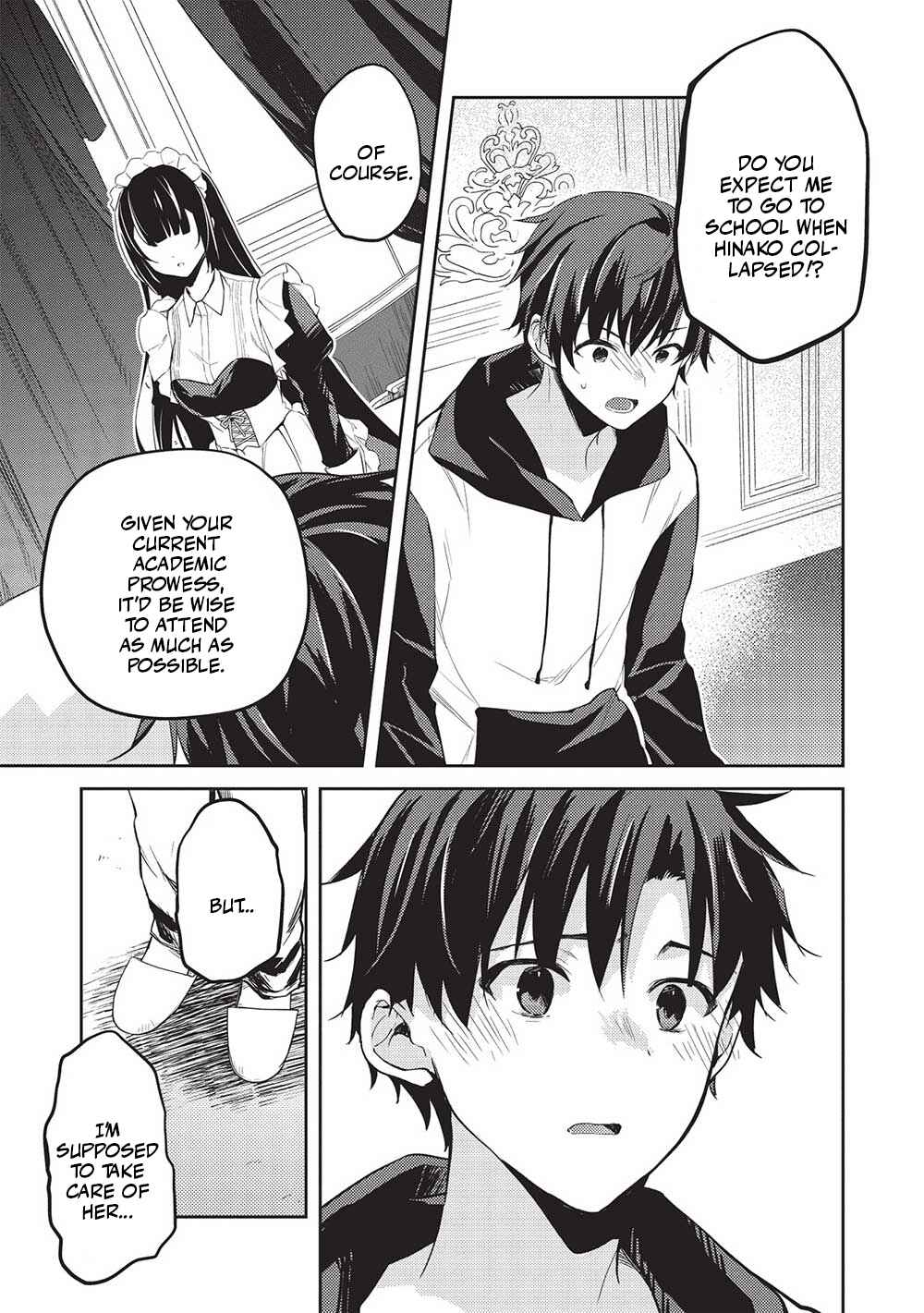 Saijo no Osewa - Takane no Hana-darake na Meimonkou de, Gakuin Ichi no Ojousama (Seikatsu Nouryoku Kaimu) wo Kagenagara Osewa Suru koto ni narimashita Chapter 12 - Page 9