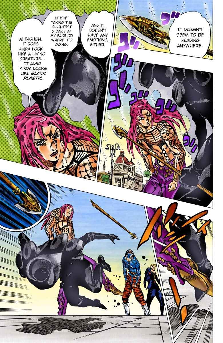 JoJo no Kimyou na Bouken: Part 5 - Ougon no Kaze Color-ban Chapter 139 - Page 10