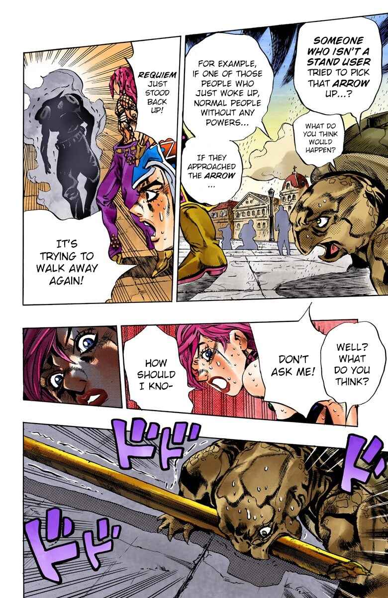 JoJo no Kimyou na Bouken: Part 5 - Ougon no Kaze Color-ban Chapter 139 - Page 15