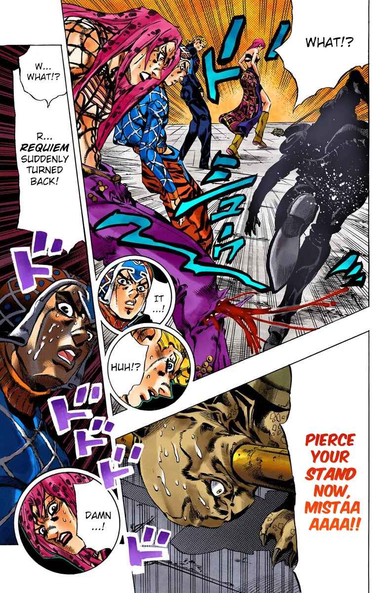 JoJo no Kimyou na Bouken: Part 5 - Ougon no Kaze Color-ban Chapter 139 - Page 18