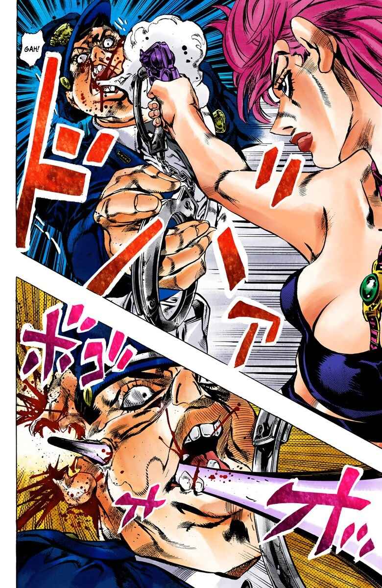 JoJo no Kimyou na Bouken: Part 5 - Ougon no Kaze Color-ban Chapter 139 - Page 7