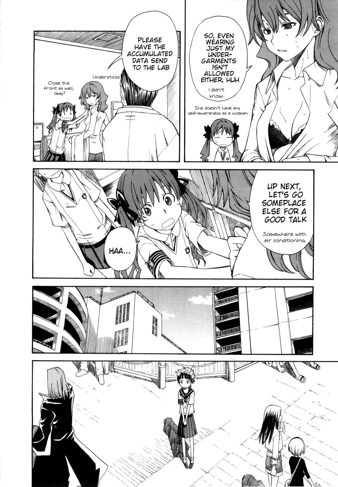 Toaru Majutsu no Index Gaiden: Toaru Kagaku no Railgun Chapter 8 - Page 16