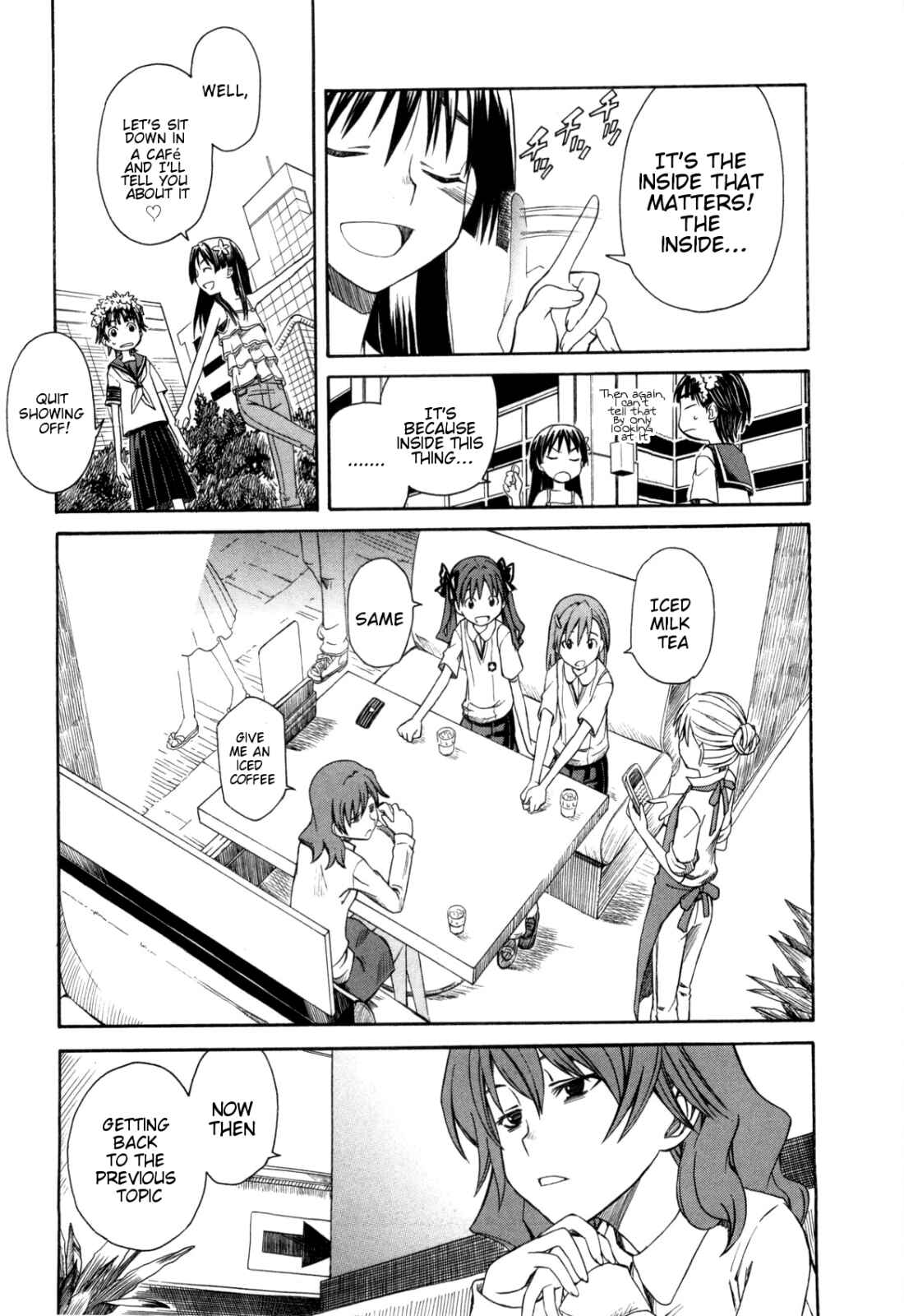 Toaru Majutsu no Index Gaiden: Toaru Kagaku no Railgun Chapter 8 - Page 19